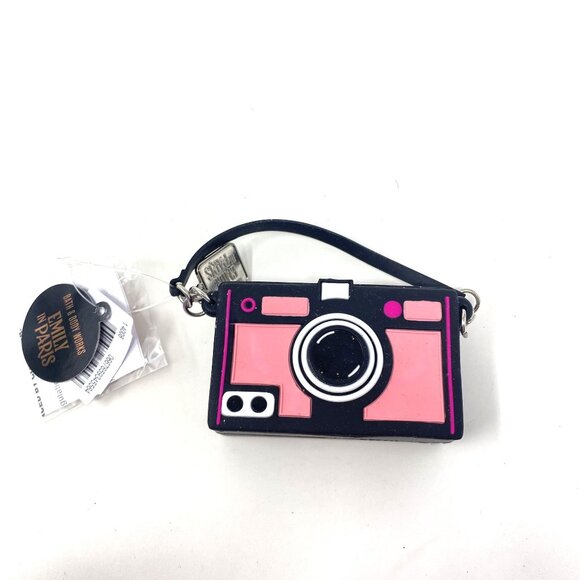 Bath & Body Works Emily In Paris Camera PocketBac Holder Sound Maker Pink Black - Picture 7 of 7